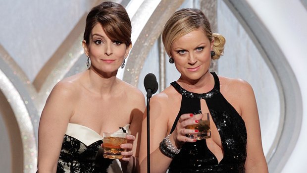 As hosts of the Golden Globes, Tina Fey and Amy Poehler lit up the screen.