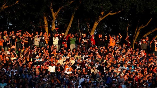 Fading fast … Leichhardt Oval is below the NRL standard for venues.
