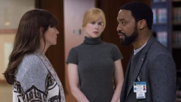 Julia Roberts, Nicole Kidman and Chiwetel Ejiofor star in the remake of <i>Secret in Their Eyes.</i>