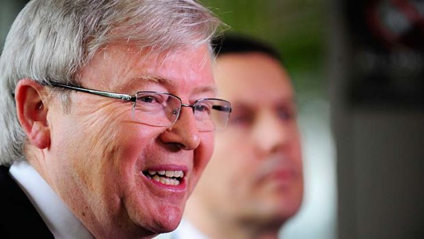 "The right knows Rudd plans to redefine what Labor represents".