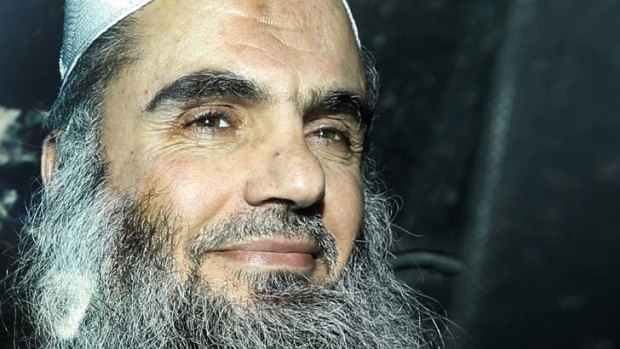 Negotiating with terrorists ... Al-Qaeda has offered to free British hostage Stephen Malcolm in exchange for the release of radical cleric Abu Qatada, pictured, by the British government.