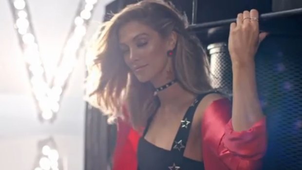 Delta Goodrem is there for the amazing wind effects and soft focus.
