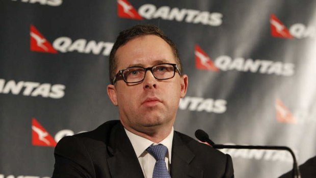 Tough times: Qantas CEO, Alan Joyce.