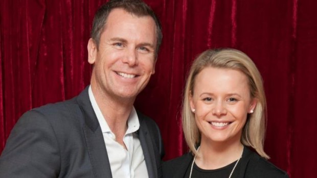 Wayne Carey revealed he and Stephanie Edwards courted at Rubira's in Port Melbourne.