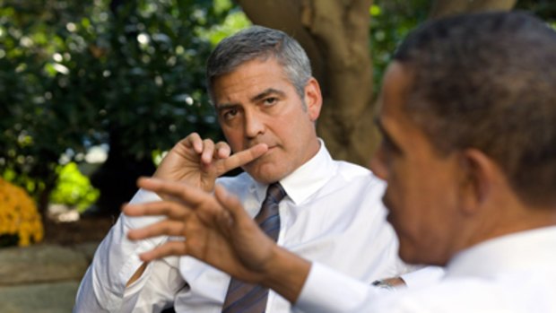 Too much party for politics ... George Clooney says his chequered past precludes a political career.