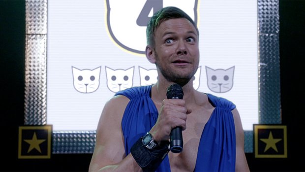 Popular sitcom ... Joel McHale stars in <i>Community</i>.