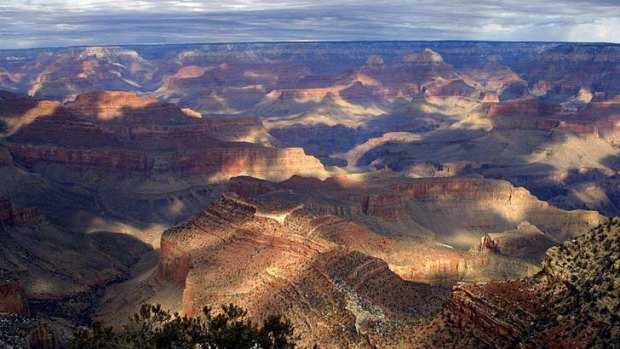 The Grand Canyon in Arizona.