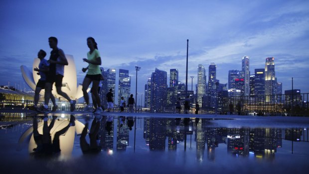 Thanks to Singapore's low tax rates and other tax incentives aimed at luring businesses, companies sent $55.1 billion to the island nation in 2013.