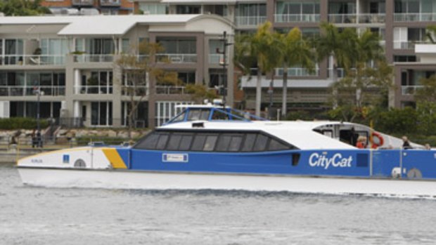 A Brisbane CityCat.