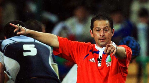 World Cup referee Jonathan Kaplan.