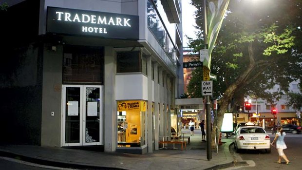 Wants a two-year trial: The Trademark Hotel in Kings Cross.