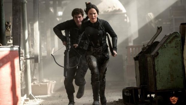 Mockingjay leader: Action still prevails in <em>The Hunger Games: Mockingjay - Part 1</em>.