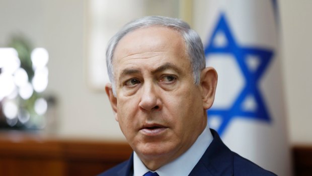 Israeli Prime Minister Benjamin Netanyahu.