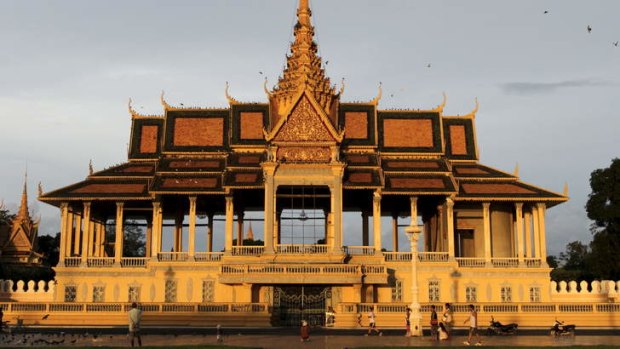 Immersion: Teachers can experience culture such as  the Royal Palace at Phnom Penh..