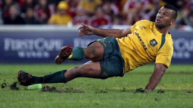 What were you thinking: Fallen Wallaby Kurtley Beale.