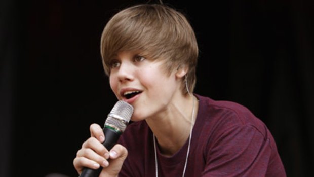 Singer Justin Bieber.