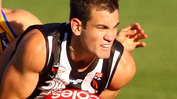 Dylan Winter has been acquitted of the charge of causing grievous bodily harm to former WAFL footballer Luke Adams (pictured above).