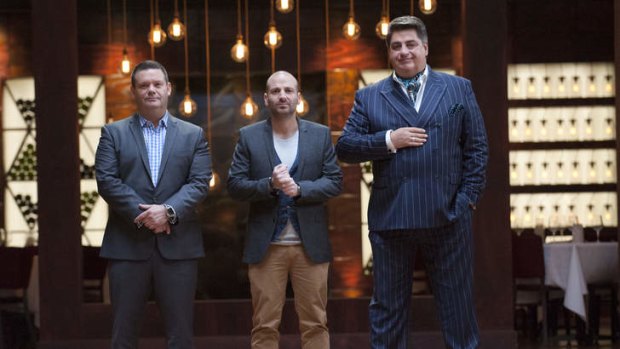 Sticking around ... <i>MasterChef</i> Gary Mehigan, George Calombaris and Matt Preston are set to return.