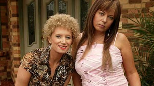 'Fountain Lakes fairytale' ... Kath & Kim.