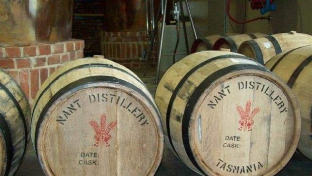 Nant whisky distillery at Bothwell, Tasmania
