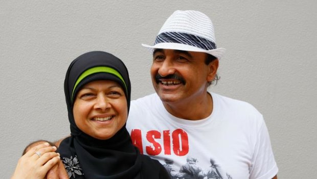 Guantanamo Bay detainee, Mamdouh Habib and his wife, Maha.