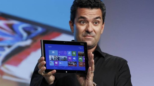 Microsoft hopes their new tablet will help them catch up with Apple and Google.