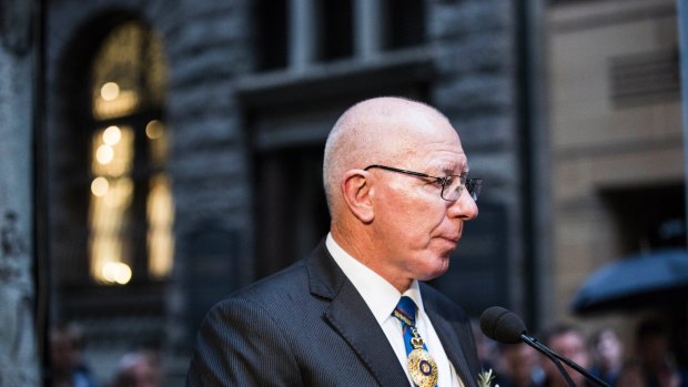 NSW Governor David Hurley is the patron of the NSW RSL.