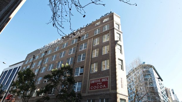 The Griffiths Tea building, in Sydney’s Surry Hills, soon to be home to Chris Lucas’s Chin Chin restaurant.