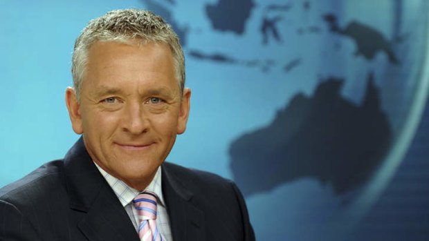 No nonsense: Ian Henderson has presented ABC's 7pm News since 1992.