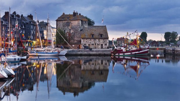 Sense of calm: The fishing village of Hornfleur, France.
