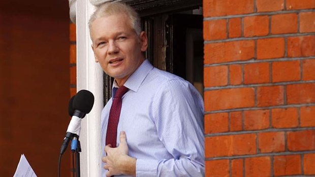 "Ecuador granted Assange asylum on August 16 but Britain refuses to grant him safe passage out of the country".
