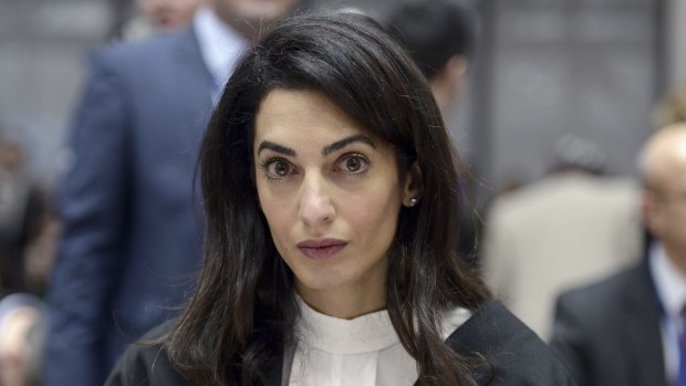 Amal Clooney wants a meeting with the Egyptian president. 