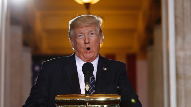 President Donald Trump defends his immigration crackdown.