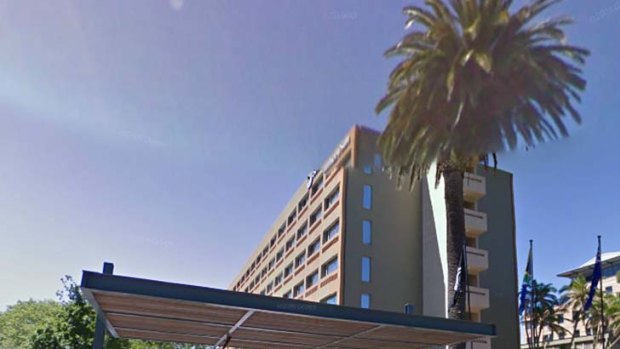 The Google street view of the Southern Sun, Newlands hotel in Cape Town where cricket writer Peter Roebuck died.