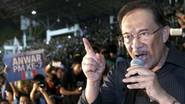 Opposition leader Anwar Ibrahim says he will expose fraud in the election process.