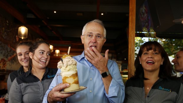 Prime Minister Malcolm Turnbull is not the only one to drool over a FreakShake from Manuka.