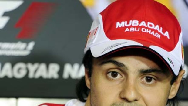 Felipe Massa  ... betrayed himself at the German Grand Prix.