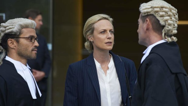 Spinoff: A scene from <i>Janet King</i>.