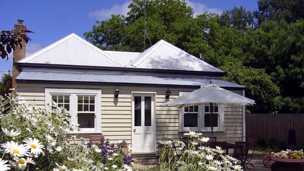 Old-style comfort ... cottage and garden.