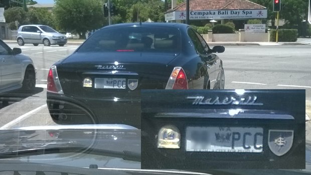 Wait, the City of Perth has a Maserati?