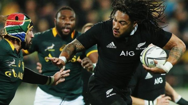 Out for the year: All Blacks inside centre Ma'a Nonu.