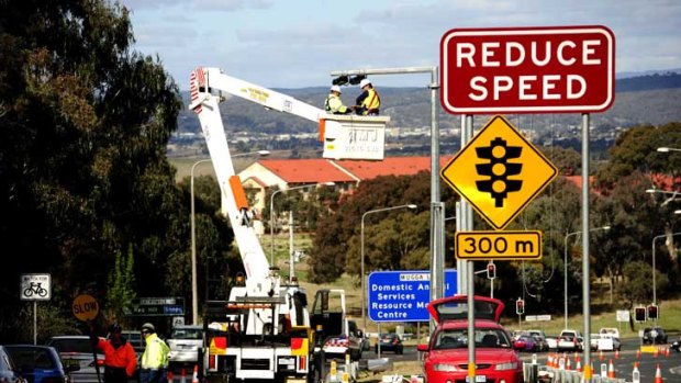 Roll out ... point-to-point speed cameras on Hindmarsh Drive will be switched on by the end of February.