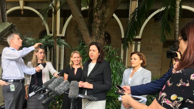 Queensland Premier Annastacia Palaszczuk says she would not form a minority government with One Nation.