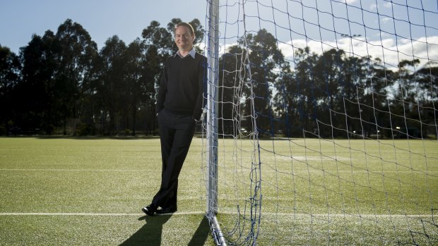 Richard Naumovski, ex-premier league soccer referee and current director of Capital Football in Canberra 