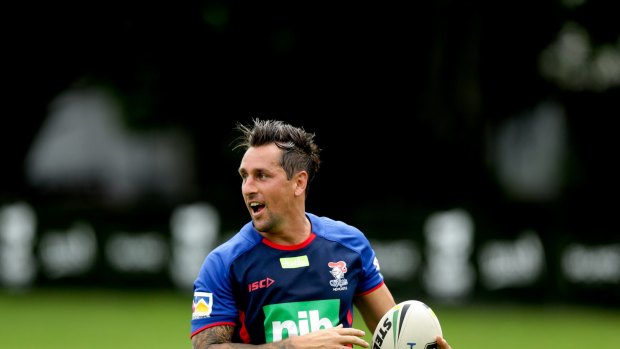 Instant impact: Newcastle Knights recruit Mitchell Pearce.