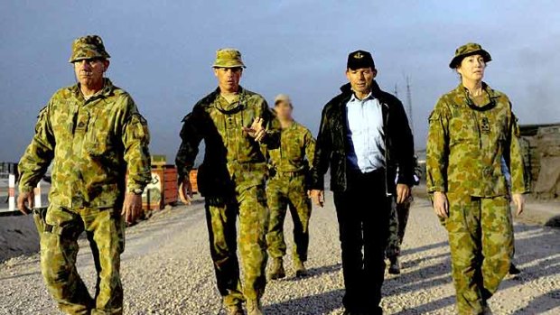 Tony Abbott backed a continuing role in Afghanistan for Australian troops.