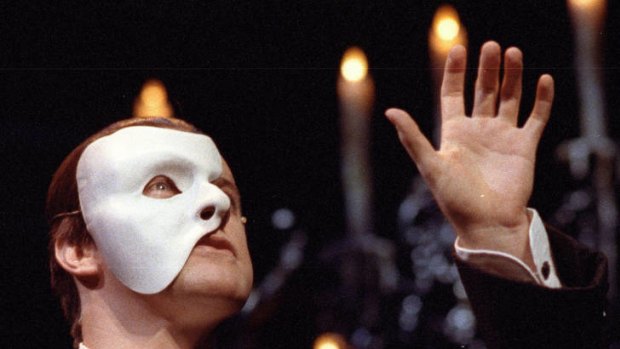 Anthony Warlow in Phantom of the Opera.