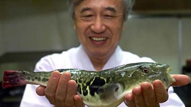 One top restaurant specialises in fugu -- puffer fish that can be lethal if improperly prepared.