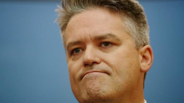 Finance Minister Senator Mathias Cormann.