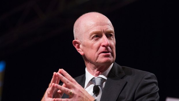 No jawbone: RBA governor Glenn Stevens is unlikely to talk down the currency today. 